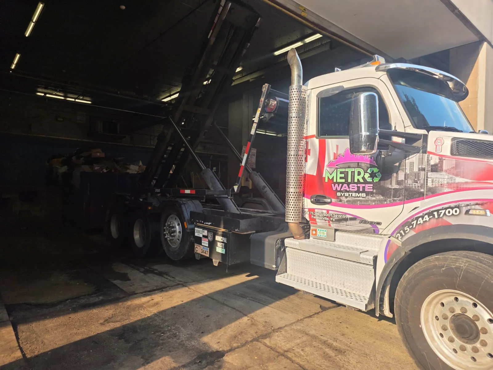 Metro Waste Solutions commercial sites in the Philadelphia metro area — real fleet photo 3