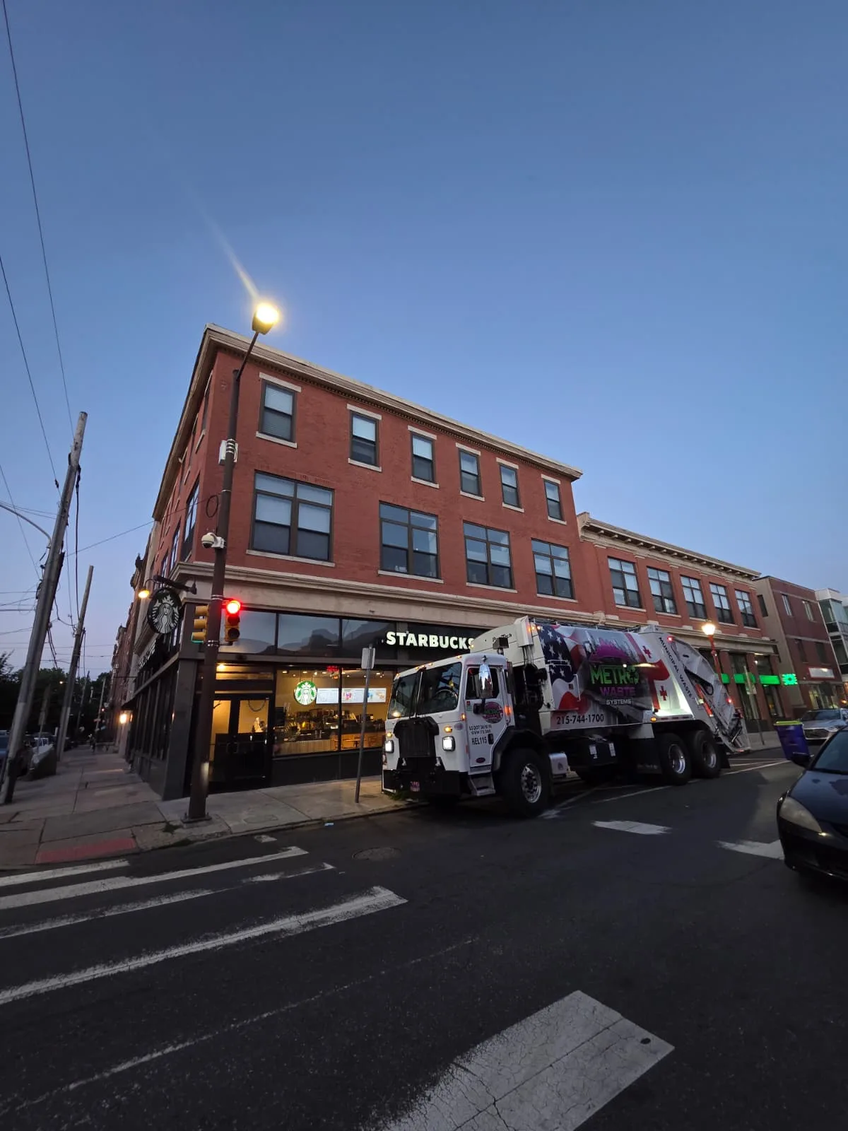 Construction debris and roll-off dumpster service at a Philadelphia area jobsite by Metro Waste Solutions — photo 12