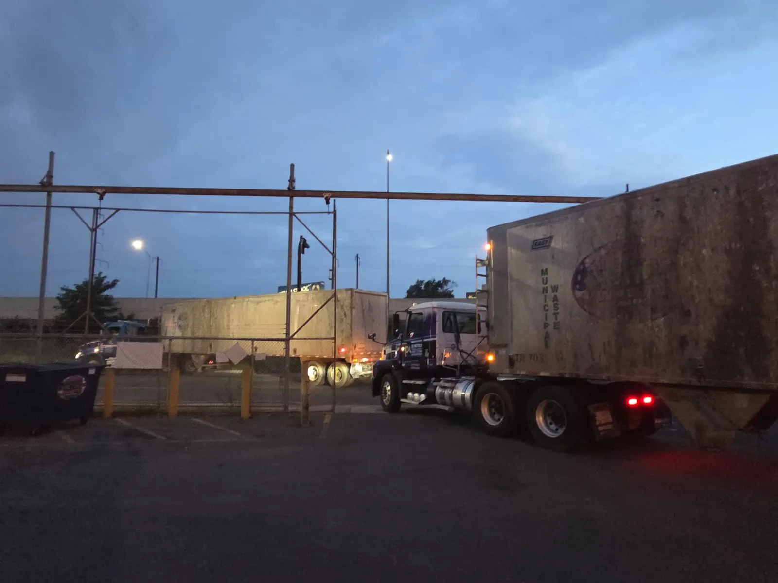 Metro Waste Solutions metro yard in the Philadelphia metro area — real fleet photo 5