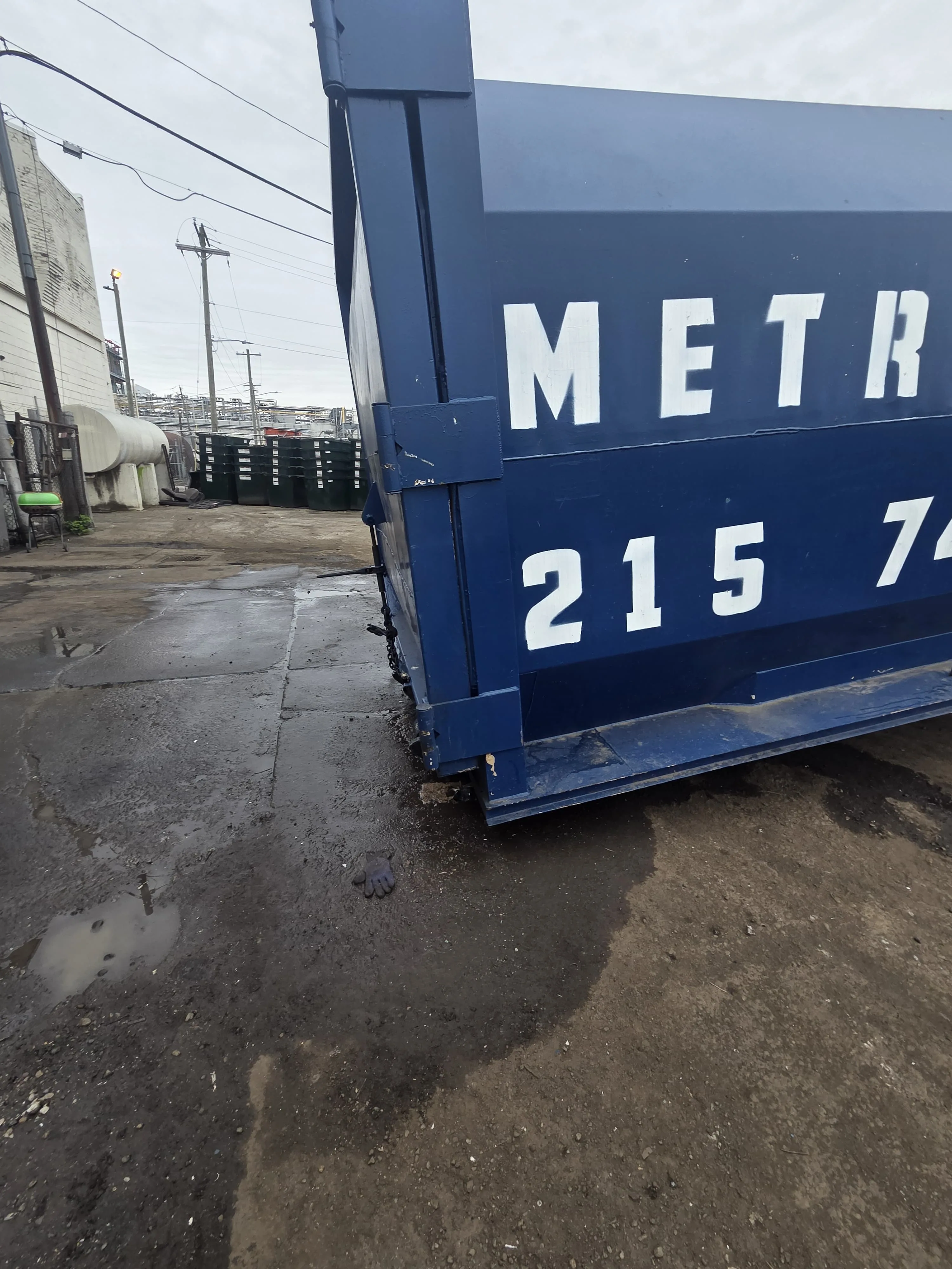 Commercial recycling and cardboard collection operations by Metro Waste Solutions serving Philadelphia businesses — photo 11