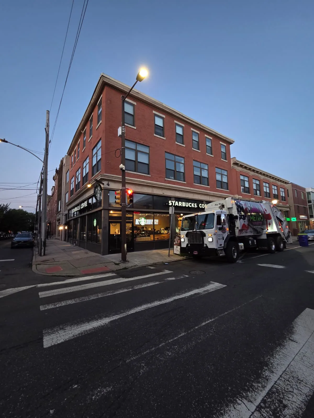 Commercial recycling and cardboard collection operations by Metro Waste Solutions serving Philadelphia businesses — photo 12